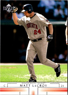 2002 Upper Deck Matt LeCroy #616