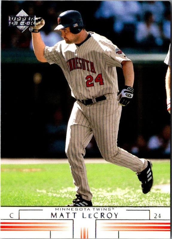 2002 Upper Deck Matt LeCroy #616