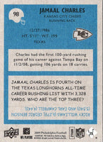 2009 Upper Deck Jamaal Charles #98