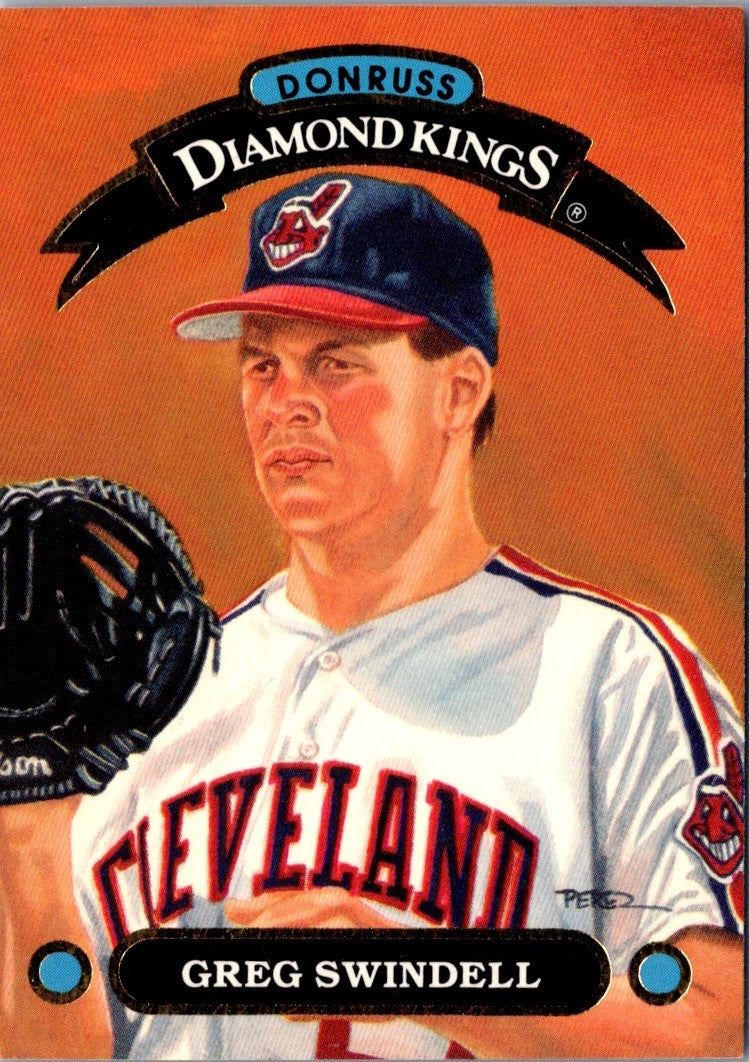 1992 Donruss Diamond Kings Greg Swindell