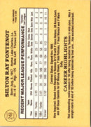 1985 Donruss Ray Fontenot