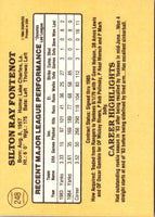 1985 Donruss Ray Fontenot #248