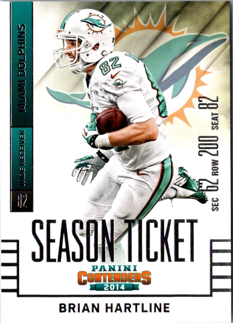 2014 Panini Contenders Brian Hartline