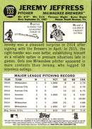 2016 Topps Heritage Jeremy Jeffress