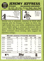 2016 Topps Heritage Jeremy Jeffress #133