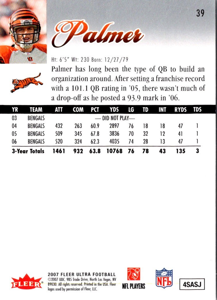 2007 Ultra Carson Palmer