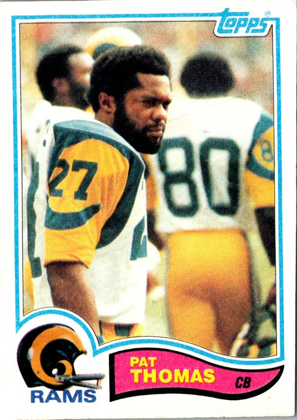 1982 Topps Pat Thomas #384