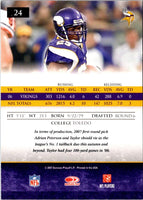 2007 Donruss Gridiron Gear Chester Taylor #24