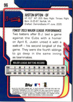2014 Finest Justin Upton #96