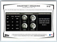 2014 Bowman Courtney Hawkins #TP-87
