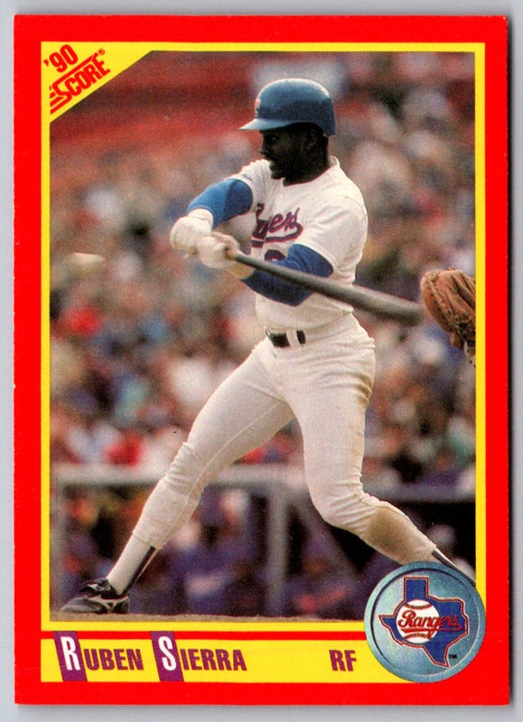 1990 Score Ruben Sierra #420