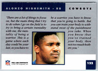 1991 ProLine Alonzo Highsmith #122