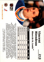 1991 Pro Set Vincent Riendeau #213