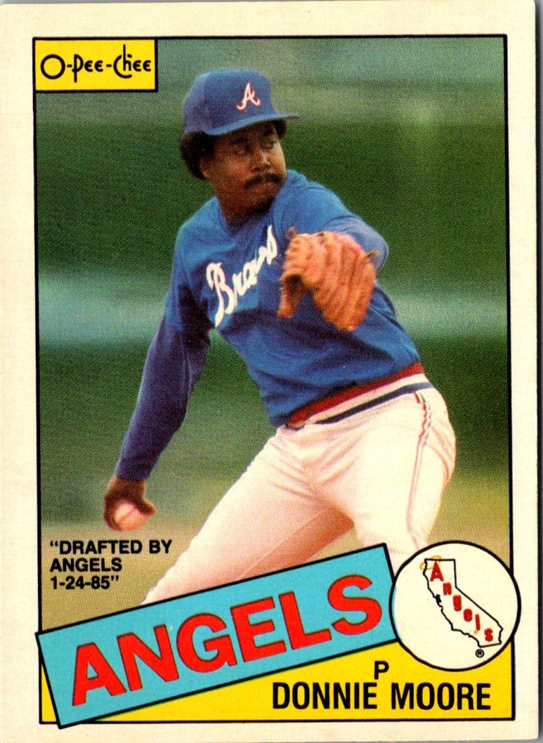 1985 O-Pee-Chee Donnie Moore