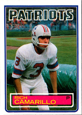 1983 Topps Rich Camarillo #327 Rookie NM-MT
