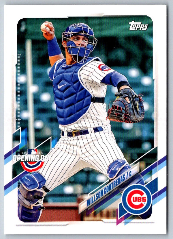 2021 Topps Opening Day Willson Contreras #211