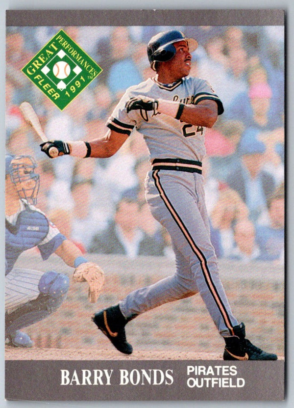 1991 Ultra Barry Bonds #391