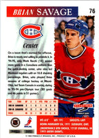 1995 Score Brian Savage #76