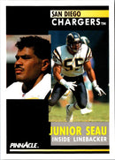 1991 Pinnacle Junior Seau