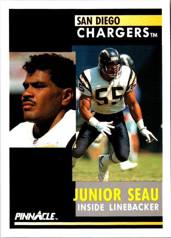 1991 Pinnacle Junior Seau #195