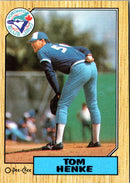 1987 O-Pee-Chee Tom Henke