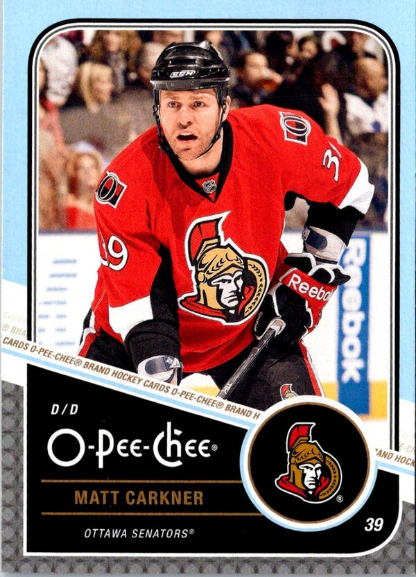 2011 O-Pee-Chee Matt Carkner #307