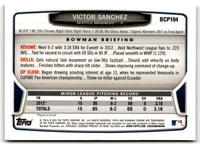 2013 Bowman Chrome Prospects Victor Sanchez #BCP104