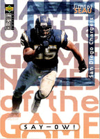 1997 Collector's Choice Junior Seau #55
