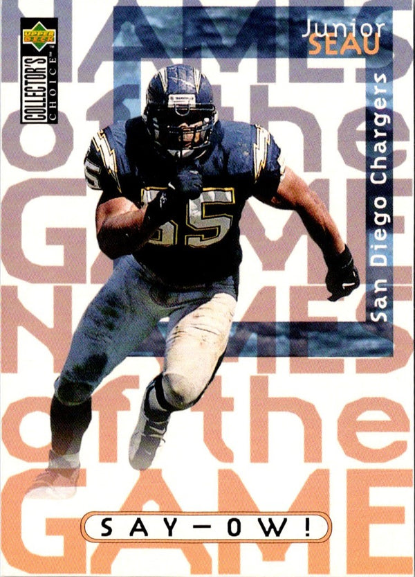 1997 Collector's Choice Junior Seau #55
