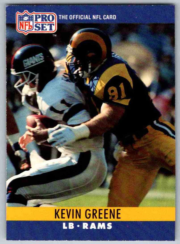 1990 Pro Set Kevin Greene #167