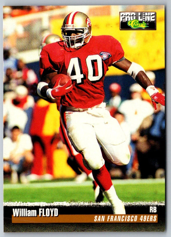 1995 Pro Line William Floyd #166