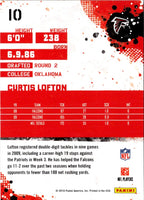2010 Score Curtis Lofton #10