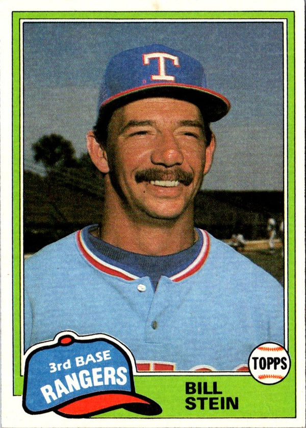 1981 Topps Traded Bill Stein #836