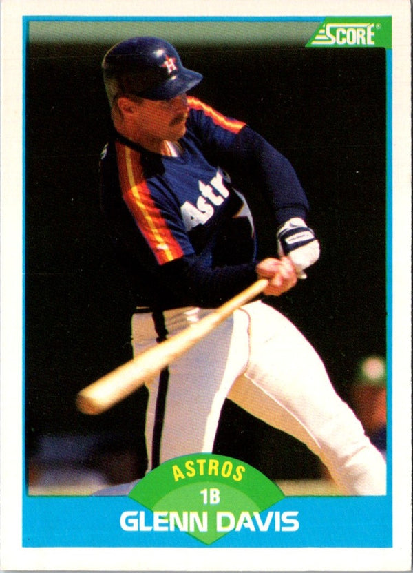 1989 Score Glenn Davis #164