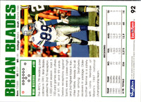 1992 SkyBox Impact Brian Blades #92