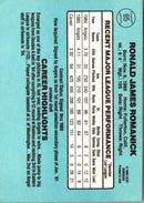 1986 Donruss Ron Romanick