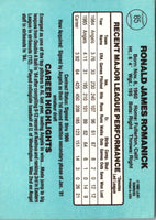 1986 Donruss Ron Romanick #85