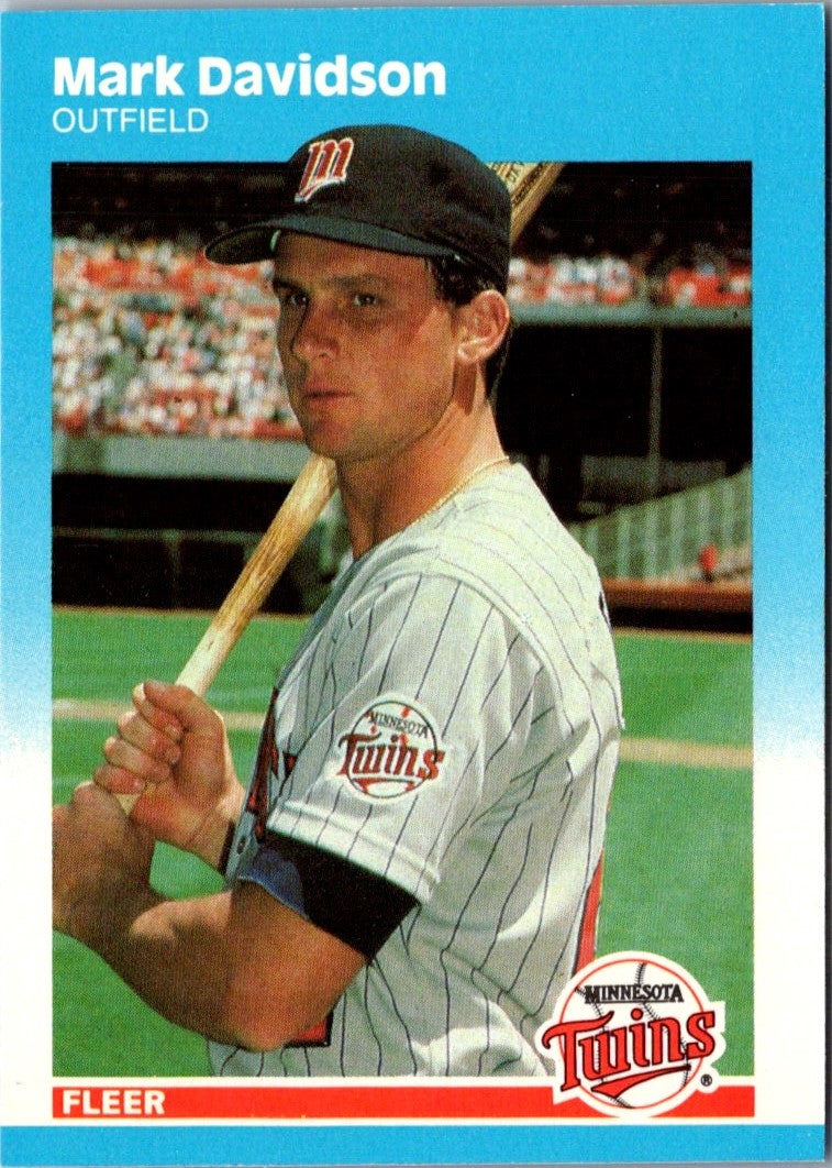 1987 Fleer Update Glossy Mark Davidson