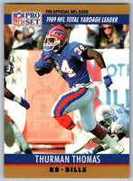 1990 Pro Set Thurman Thomas #10