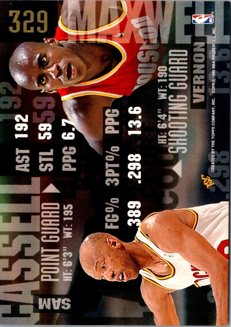 1994 Stadium Club Sam Cassell/Vernon Maxwell