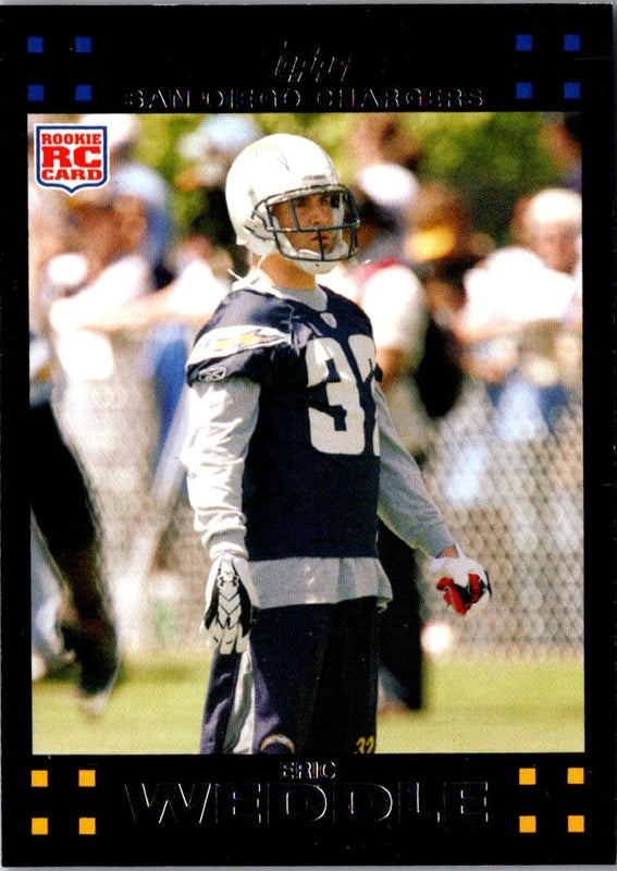 2007 Topps Eric Weddle #389 Rookie