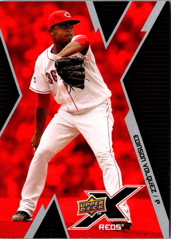 2009 Upper Deck X Edinson Volquez #24
