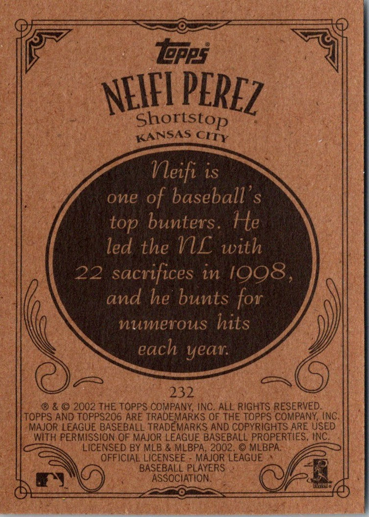 2002 Topps 206 Neifi Perez