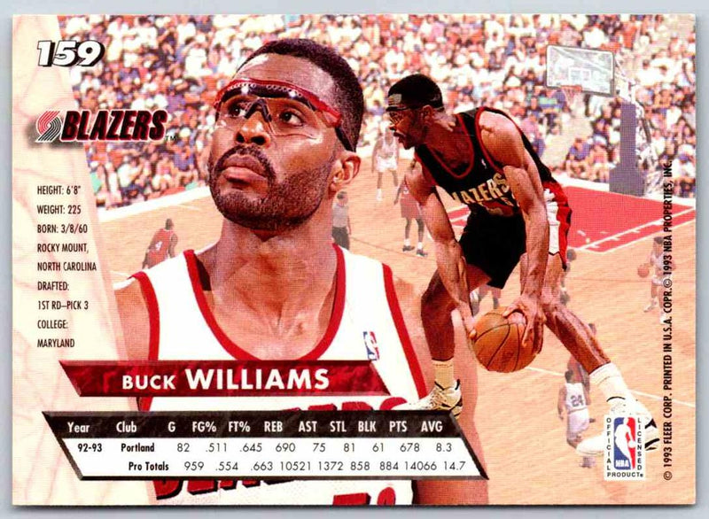 1992 Fleer Ultra Buck Williams