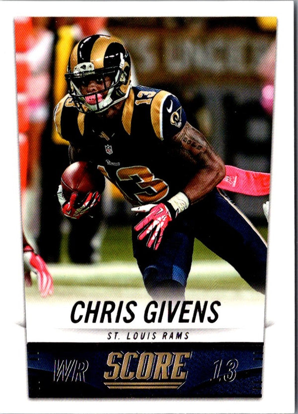 2014 Score Chris Givens #204