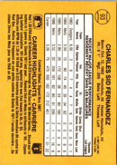 1987 Leaf Sid Fernandez