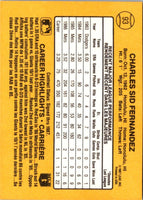 1987 Leaf Sid Fernandez #93