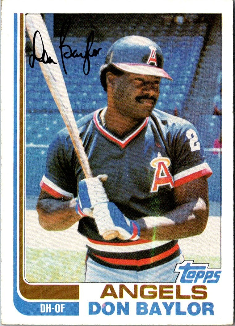 1982 Topps Don Baylor