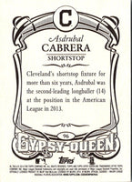 2014 Topps Gypsy Queen Asdrubal Cabrera #96