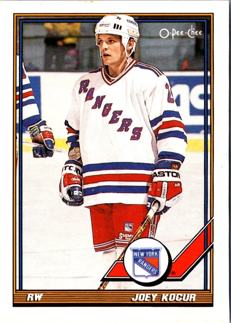 1991 O-Pee-Chee Joey Kocur